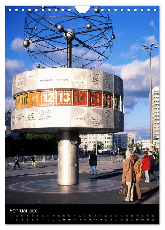 Produktbild: Weltstadt Berlin (Wandkalender 2026 DIN A4 hoch), CALVENDO Monatskalender