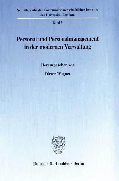 Produktbild: Personal und Personalmanagement in der modernen Verwaltung.