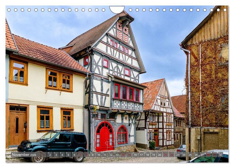 Produktbild: Ein Blick auf Treffurt (Wandkalender 2026 DIN A4 quer), CALVENDO Monatskalender