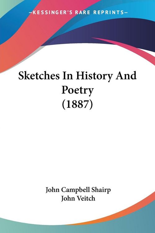 Produktbild: Sketches In History And Poetry (1887)