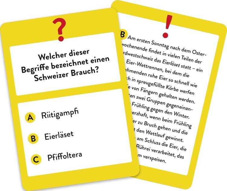 Wer hätte das gedacht?! Das Unnützes-Wissen-Quiz Schweiz