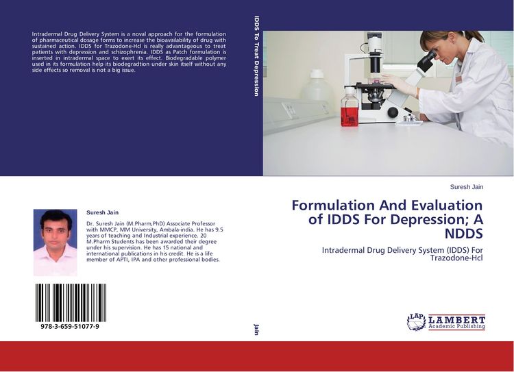 Produktbild: Formulation And Evaluation of IDDS For Depression; A NDDS