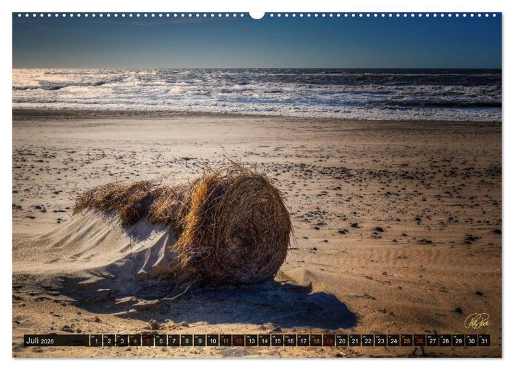 Produktbild: Nordsee-D&uuml;nen (hochwertiger Premium Wandkalender 2026 DIN A2 quer), Kunstdruck in Hochglanz