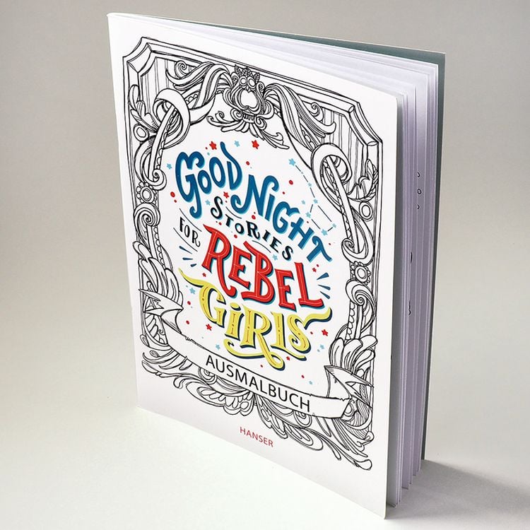 Produktbild: Good Night Stories for Rebel Girls - Ausmalbuch