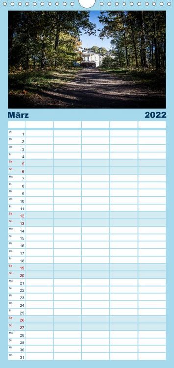 Produktbild: Familienplaner S&uuml;dwestk&uuml;ste Finnland (Wandkalender 2022 , 21 cm x 45 cm, hoch)