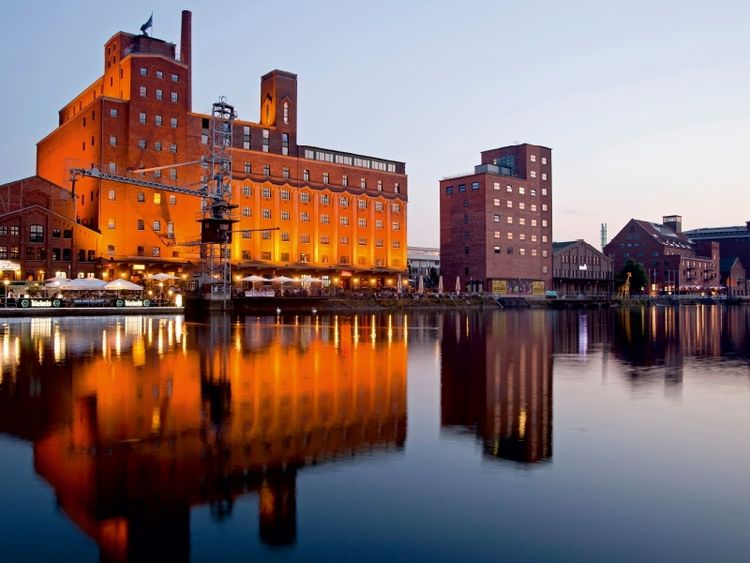 Produktbild: CALVENDO Puzzle Innenhafen Duisburg | 1000 Teile Lege-Gr&ouml;&szlig;e 64x48cm Foto-Puzzle f&uuml;r gl&uuml;ckliche Stunden
