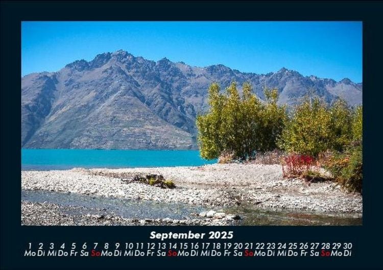 Produktbild: Die Seen der Erde 2025 Fotokalender DIN A5
