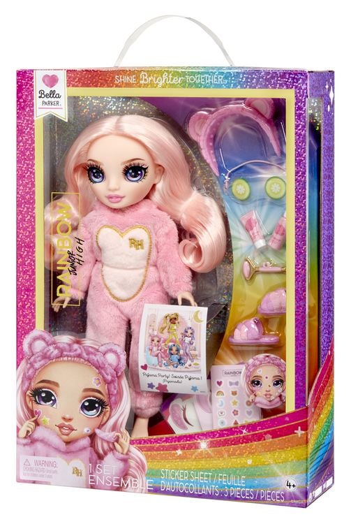 Produktbild: Junior High PJ Party Fashion Doll- Bella (Pink)