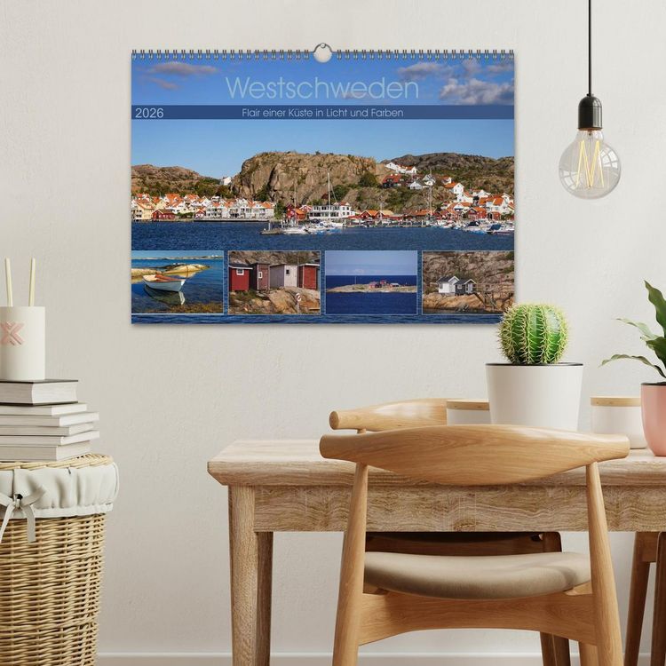Produktbild: Westschweden - Flair einer K&uuml;ste in Licht und Farben (Wandkalender 2026 DIN A3 quer), CALVENDO Monatskalender