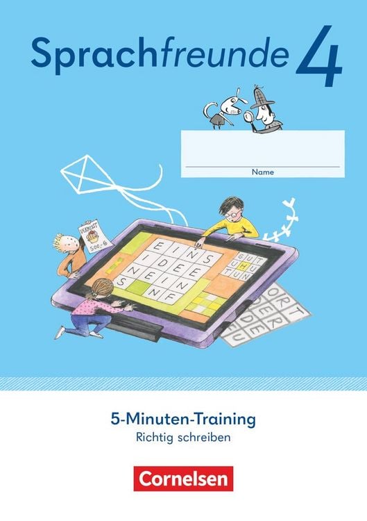 Bild vom Artikel Sprachfreunde 4. Schuljahr. 5-Minuten-Training - Arbeitsheft Richtig schreiben - Östliche Bundesländer und Berlin vom Autor 