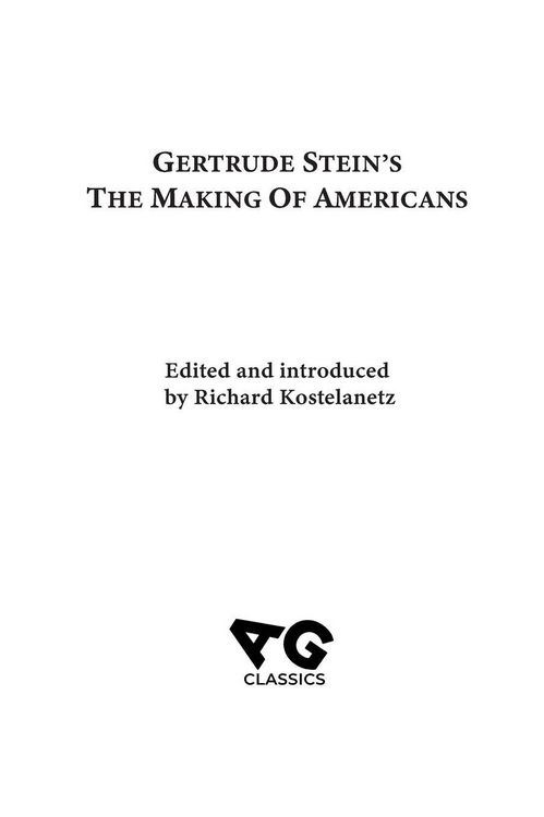 Produktbild: The Making of Americans