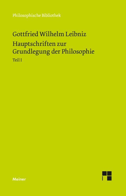 Produktbild: Hauptschriften zur Grundlegung der Philosophie Teil I