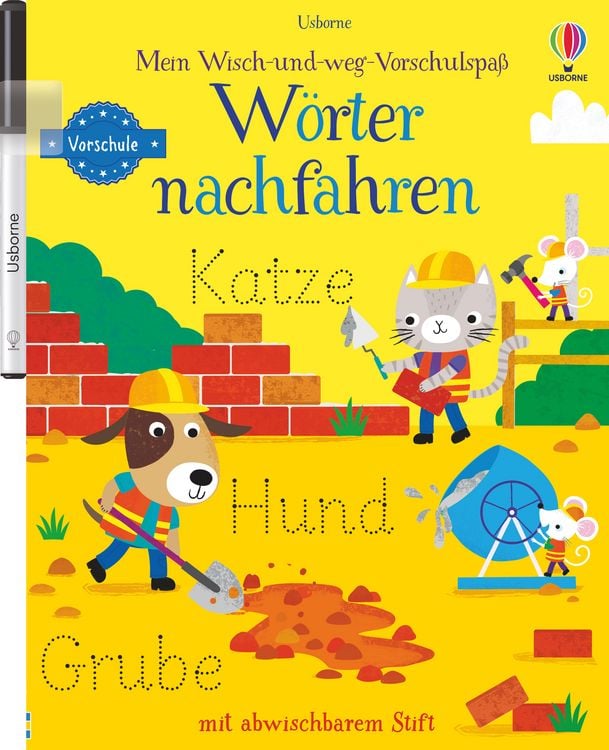 Produktbild: Mein Wisch-und-weg-Vorschulspa&szlig;: W&ouml;rter nachfahren