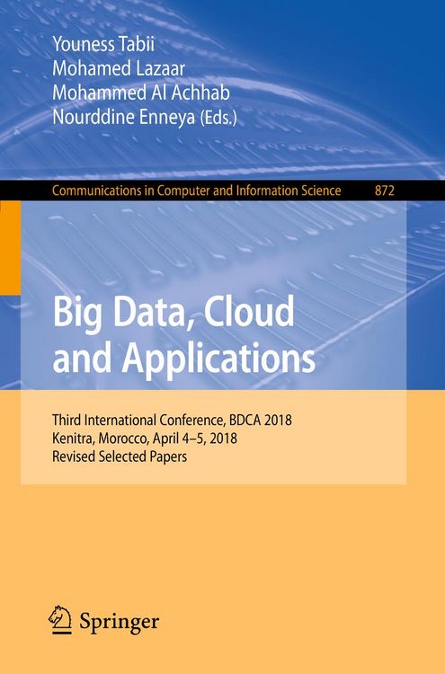Produktbild: Big Data, Cloud and Applications