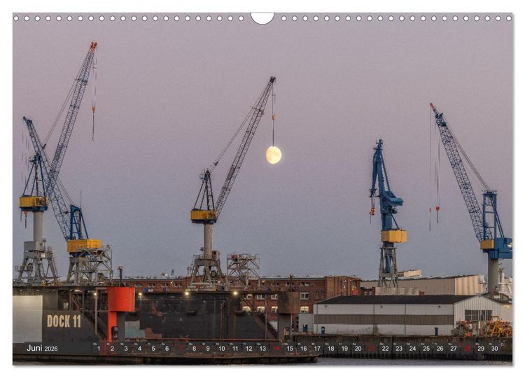 Produktbild: Hamburg - Die Weltstadt an der Waterkant (Wandkalender 2026 DIN A3 quer), CALVENDO Monatskalender