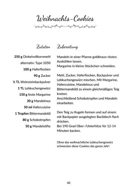Produktbild: Korngesunde Weihnachtsb&auml;ckerei