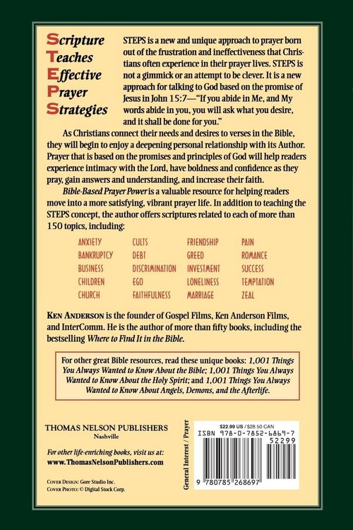 Produktbild: The Bible-Based Prayer Power