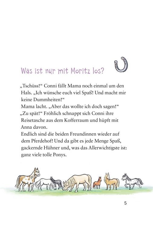 Produktbild: Conni Erz&auml;hlb&auml;nde 42: Conni und die wilden Pferde
