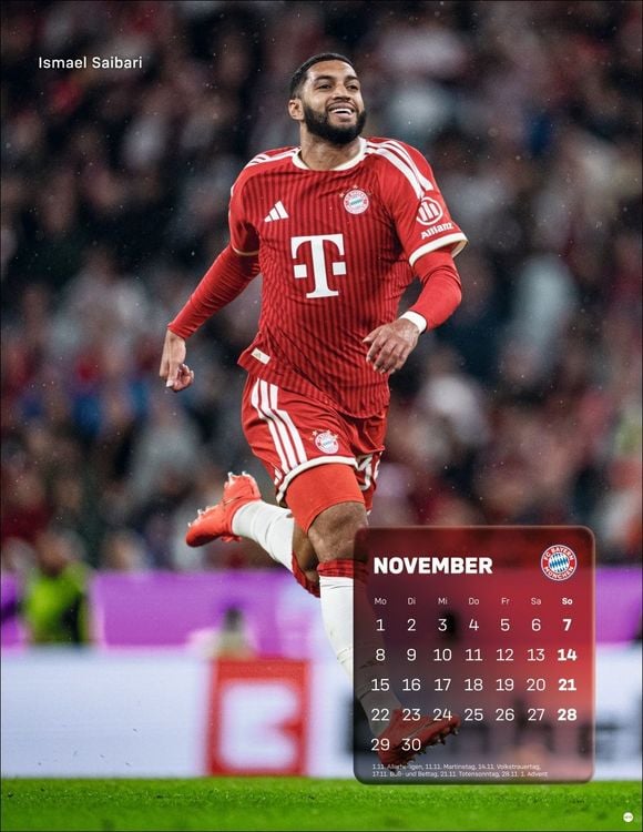 Produktbild: FC Bayern M&uuml;nchen Posterkalender 2027