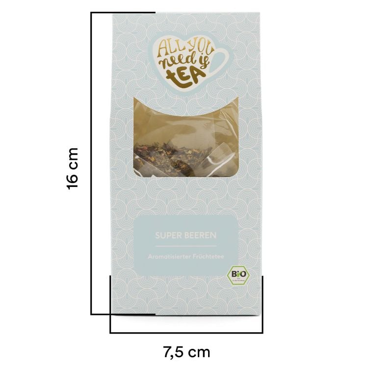 Produktbild: Kakao, Rooibos & Vanille, Aromatisierter Fr&uuml;chtetee, BIO