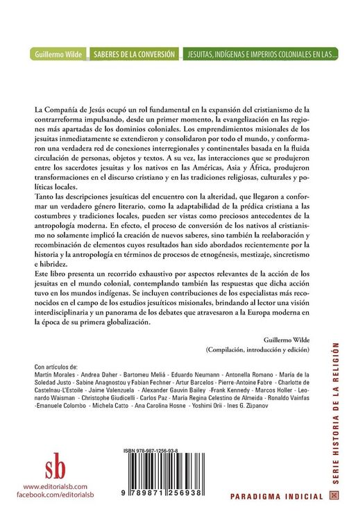 Produktbild: Saberes de la conversi&oacute;n. Jesuitas, ind&iacute;genas e imperios coloniales en las fronteras de la cristiandad