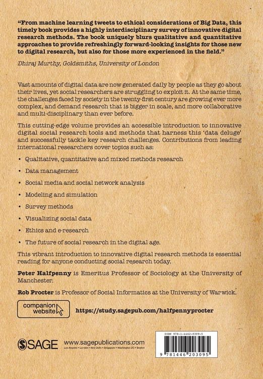 Produktbild: Innovations in Digital Research Methods