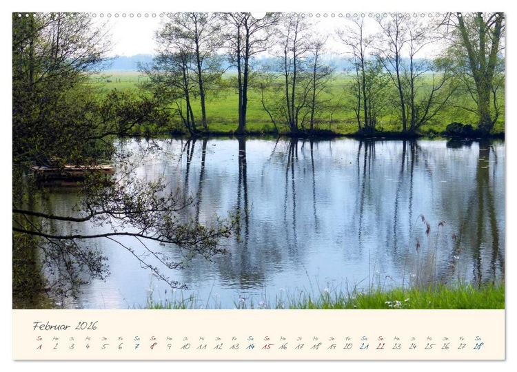 Produktbild: Bremer Blockland - Landleben in der Gro&szlig;stadt (Wandkalender 2026 DIN A2 quer), CALVENDO Monatskalender