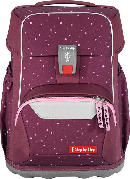 Produktbild: STEP BY STEP&reg; Schulrucksack-Set Basis 4teilig, Berry Stars