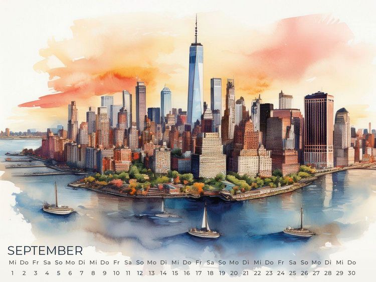 Produktbild: New York Artwork Edition Kalender 2027