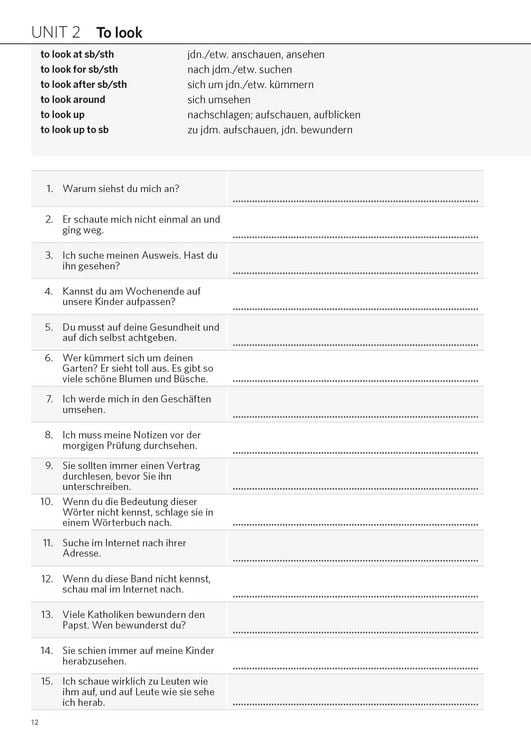 Produktbild: PONS Satz f&uuml;r Satz Phrasal Verbs Englisch