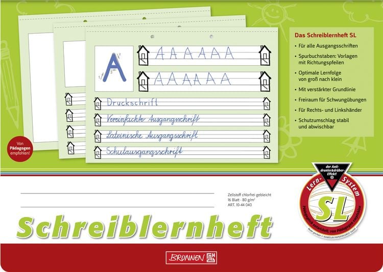 Produktbild: Schreiblernheft SL