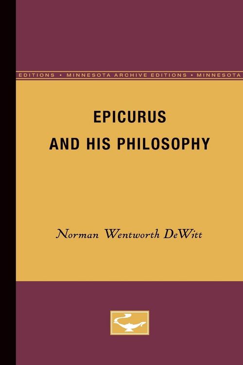 Produktbild: Epicurus and His Philosophy