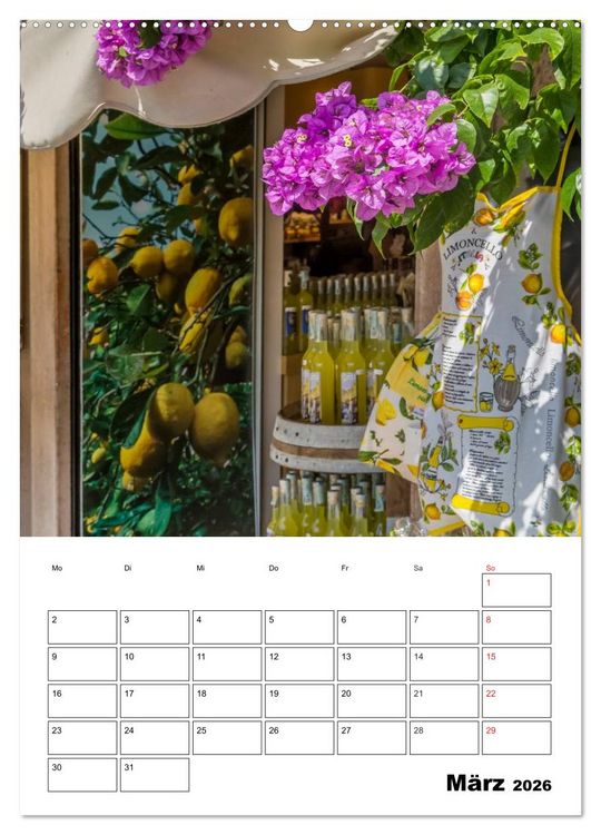 Produktbild: LIMONE SUL GARDA Unvergessliche Momente (Wandkalender 2026 DIN A2 hoch), CALVENDO Monatskalender