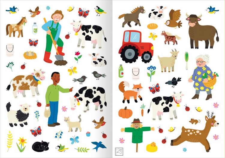 Produktbild: Meine Sticker &ndash; Bauernhoftiere