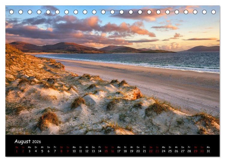 Produktbild: Schottland zum Verlieben (Tischkalender 2026 DIN A5 quer), CALVENDO Monatskalender