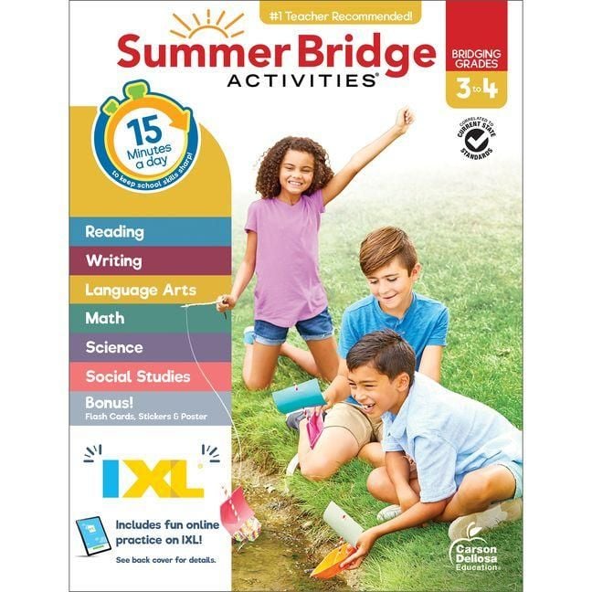 Produktbild: Summer Bridge Activities, Grades 3 - 4
