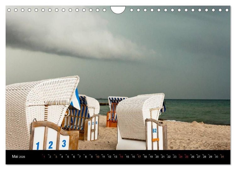 Produktbild: Sehnsucht Hiddensee 2026 (Wandkalender 2026 DIN A4 quer), CALVENDO Monatskalender
