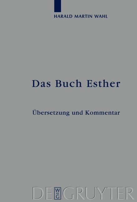 Produktbild: Das Buch Esther