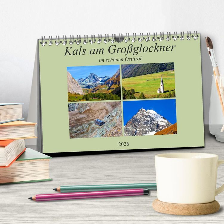 Produktbild: Kals am Gro&szlig;glockner (Tischkalender 2026 DIN A5 quer), CALVENDO Monatskalender