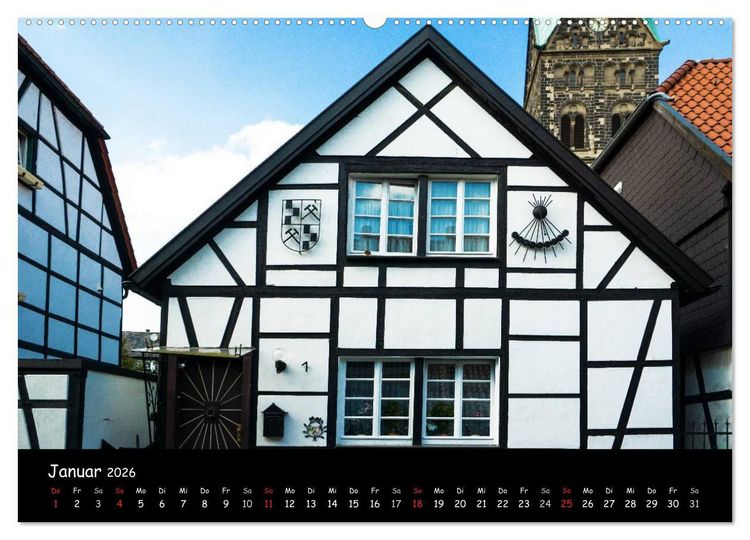 Produktbild: Altes Dorf Westerholt (Wandkalender 2026 DIN A2 quer), CALVENDO Monatskalender