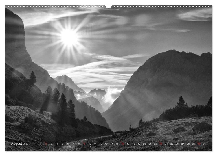 Produktbild: Bergsucht 2026 (hochwertiger Premium Wandkalender 2026 DIN A2 quer), Kunstdruck in Hochglanz