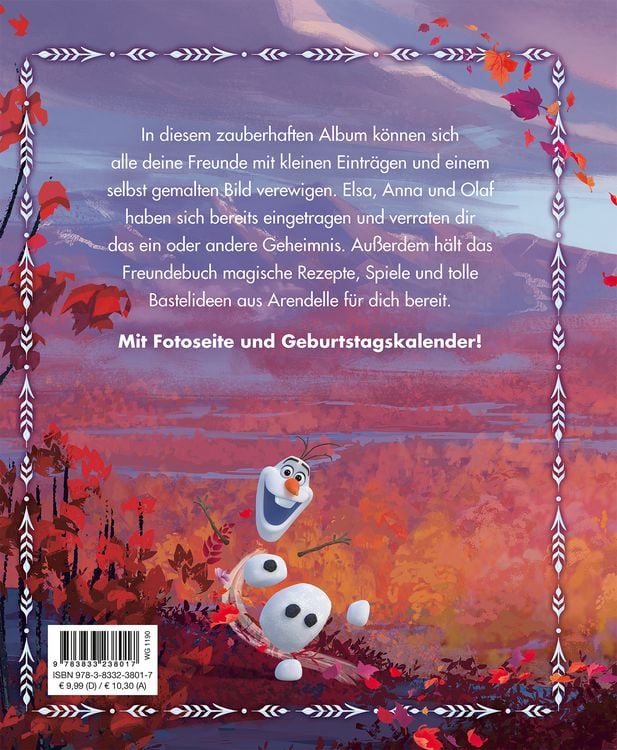 Produktbild: Die Eisk&ouml;nigin 2 Kindergartenfreundebuch