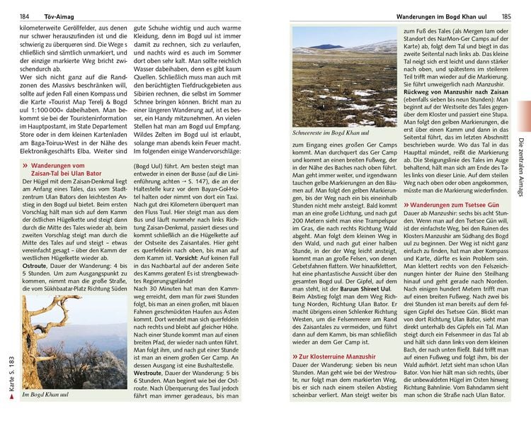 Produktbild: TRESCHER Reiseführer Mongolei