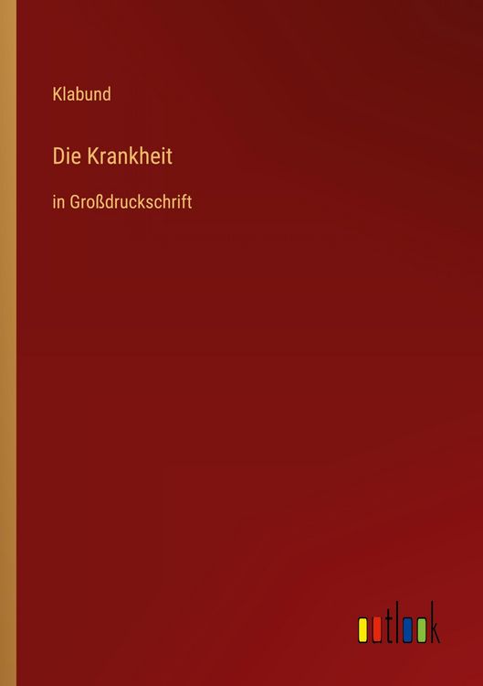 Produktbild: Die Krankheit