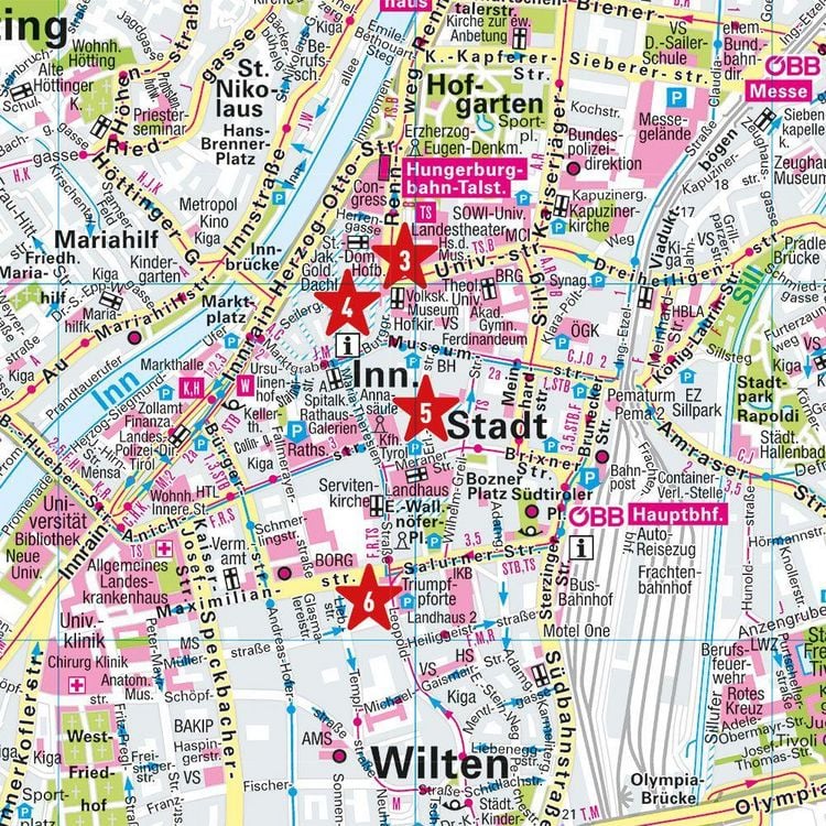 Produktbild: MARCO POLO Cityplan Innsbruck 1:12.000