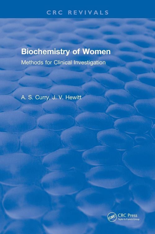 Produktbild: Biochemistry of Women Methods