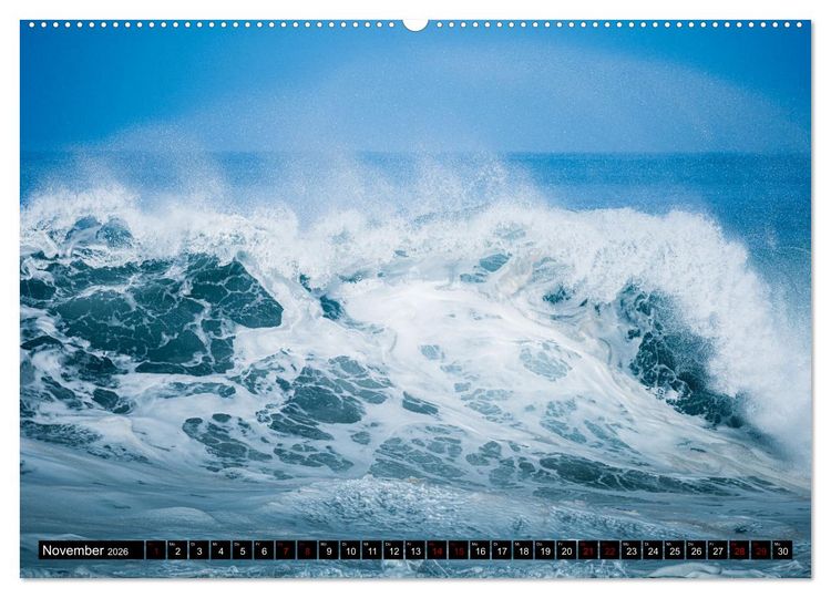 Produktbild: Atlantik - gewaltig, kraftvoll, faszinierend (Wandkalender 2026 DIN A2 quer), CALVENDO Monatskalender