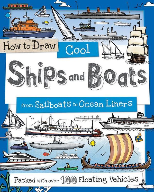 Produktbild: How to Draw Cool Ships and Boats