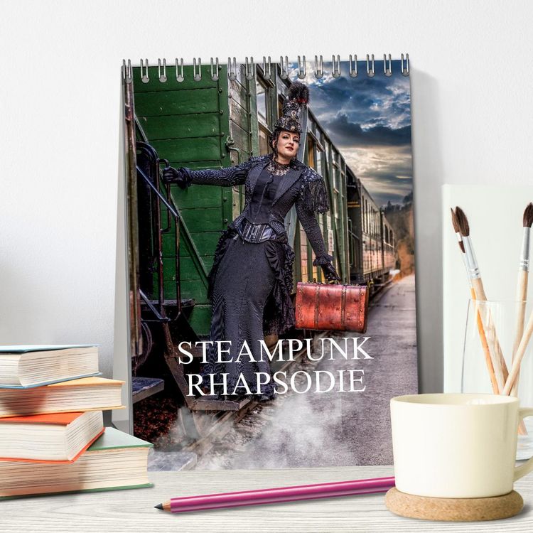 Produktbild: Steampunk Rhapsodie (Tischkalender 2026 DIN A5 hoch), CALVENDO Monatskalender