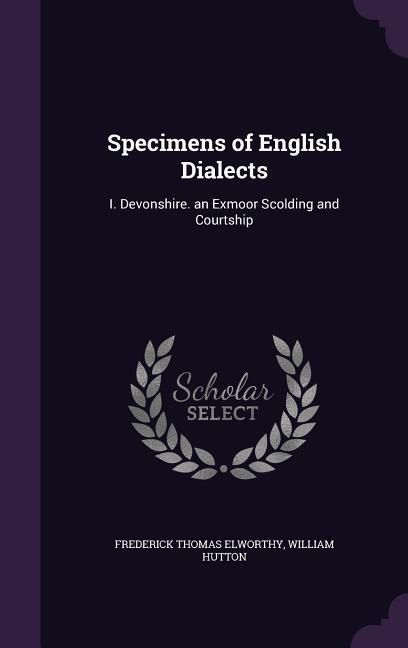 Produktbild: Specimens of English Dialects